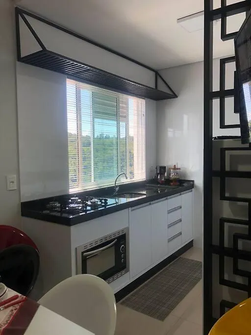 Apartment Ferienwohnung Kitnet Aconchegante Em Piratuba Brasilien